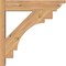 Ekena Millwork Merced Smooth Traditional Outlooker, Western Red Cedar, 5 1/2"W x 22"D x 22"H OUT06X22X22MRC01SWR - alternate 4